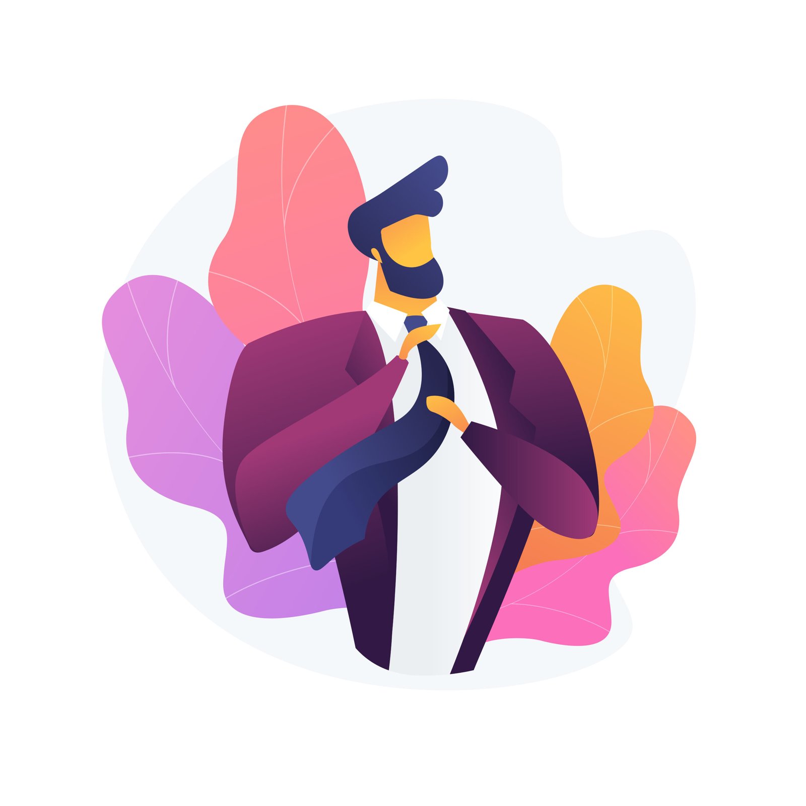 men style vector concept metaphor